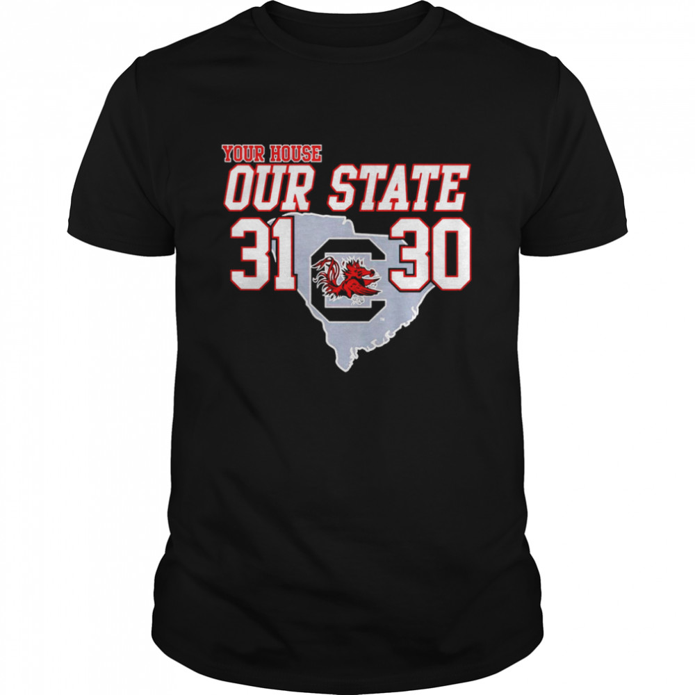 USC Gamecocks 2022 Palmetto Bowl Champions your house our state shirt