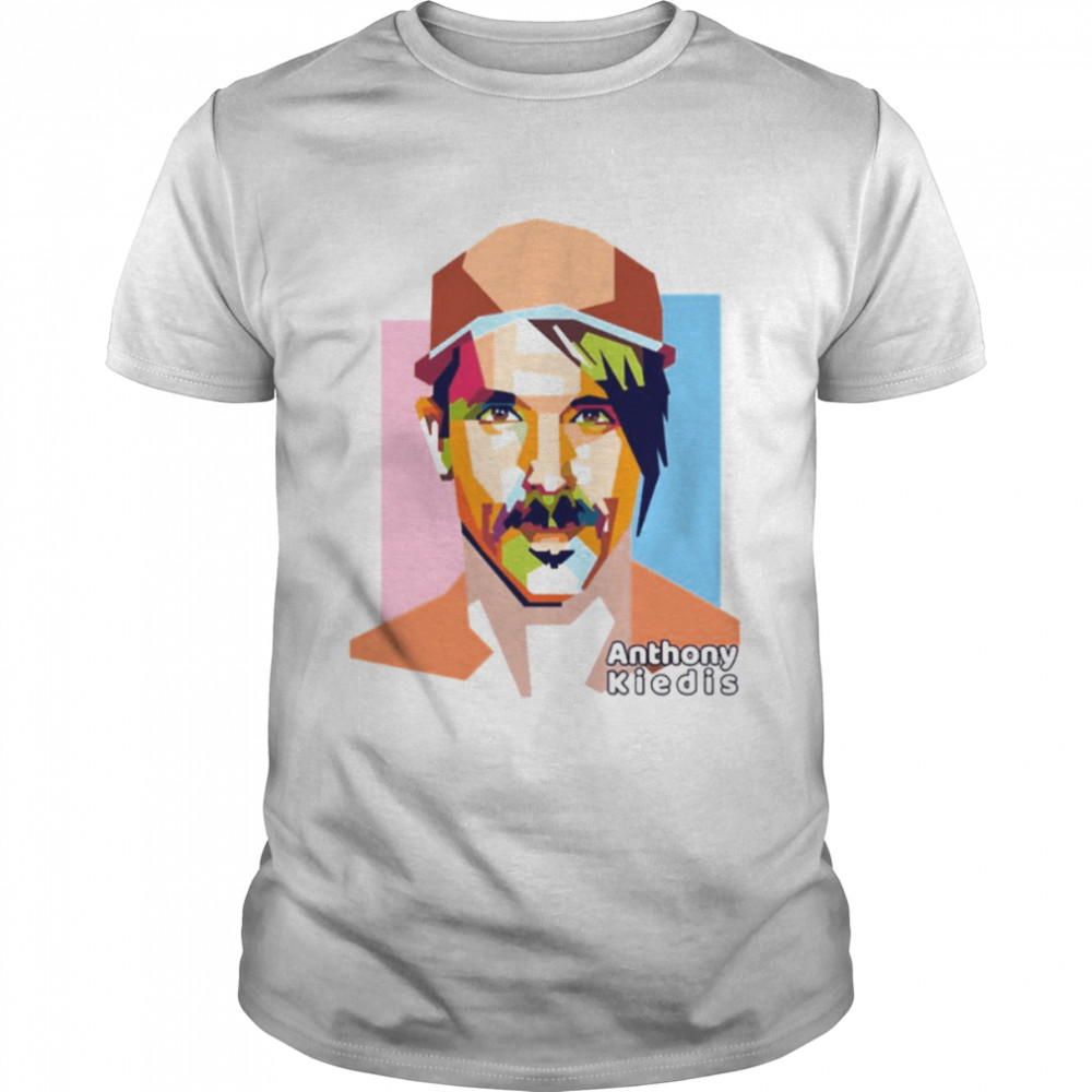 Vector Painting Anthony Kiedis Portraits shirt