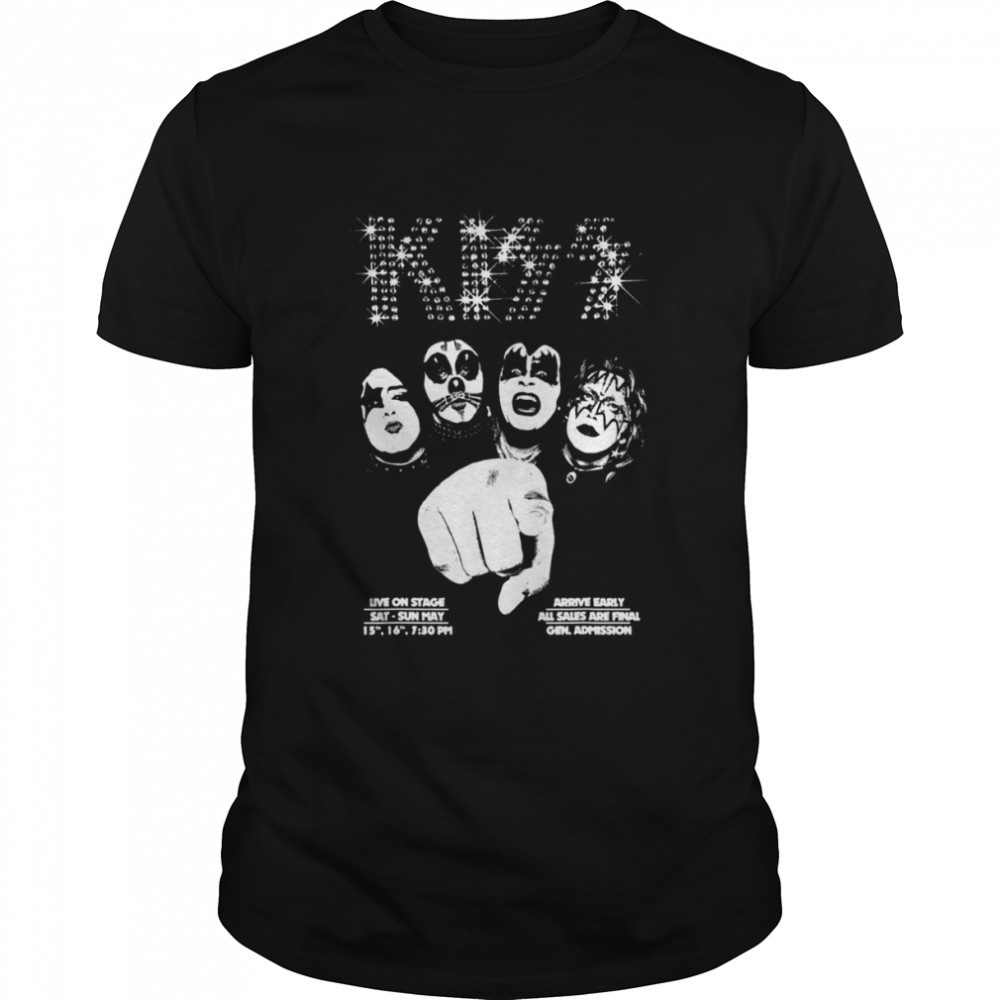 We Want You Kiss The Band shirt