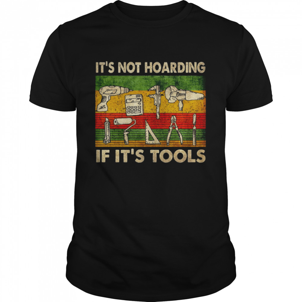 Woodworker Art For Men Carpenter Wood Working Tools T-Shirt