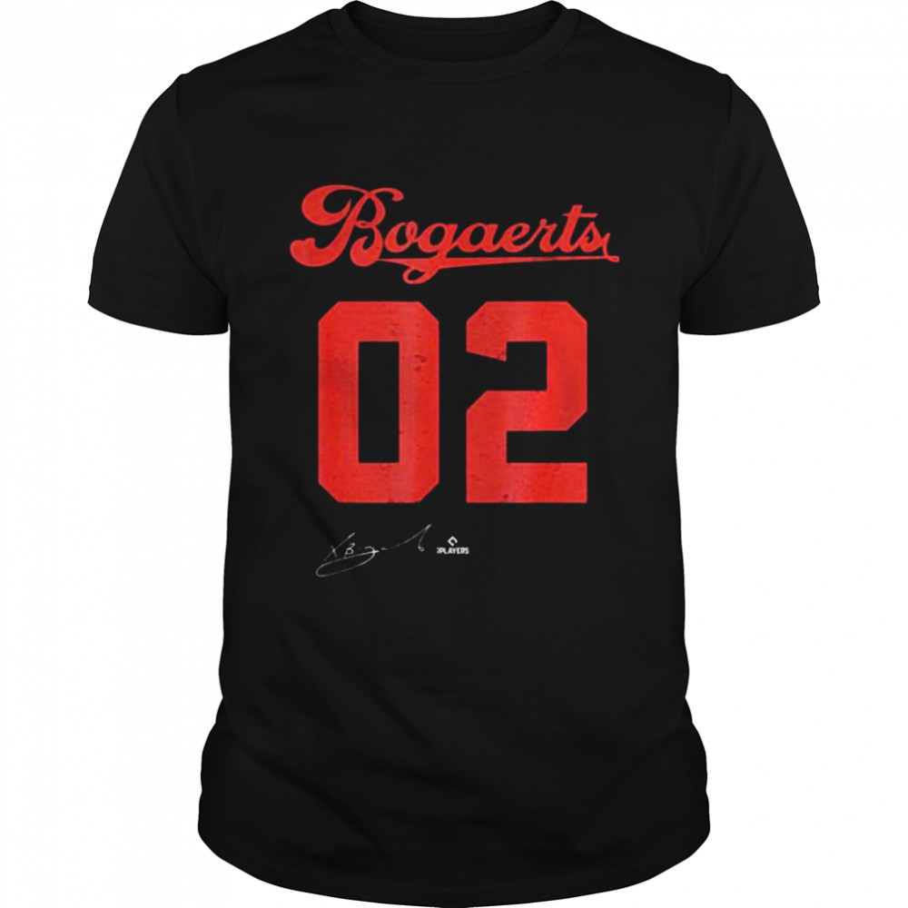 Xan Diego Xander Bogaerts 02 Xander Bogaerts Boston Retro Signature Shirt