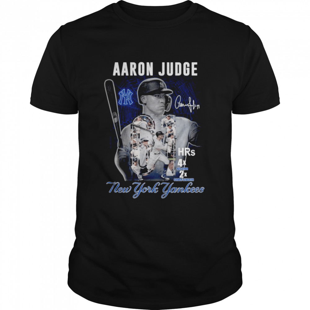 Aaron Judge 61 HRs New York Yankees Signature 2022 Men’s Shirt