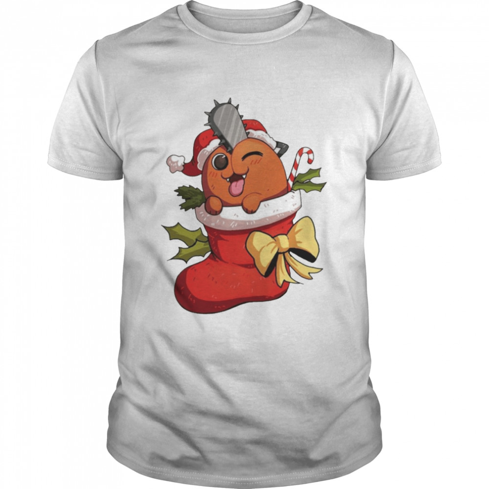 Adorable Pochita Christmas Xmas Chainsaw Man shirt