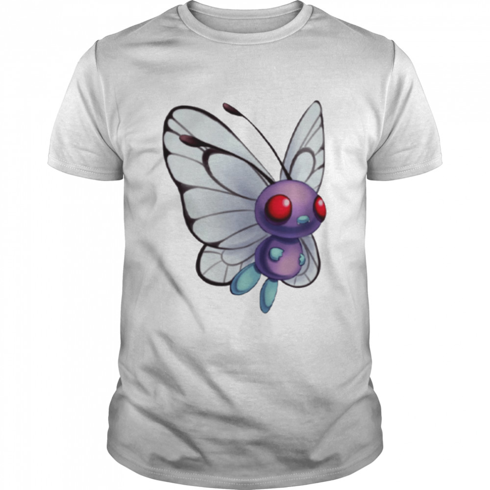 Butterfree Art In Pokemon Anime shirt