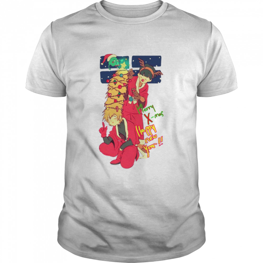 Christmas Tree Hanazawa Mob Psycho 100 shirt