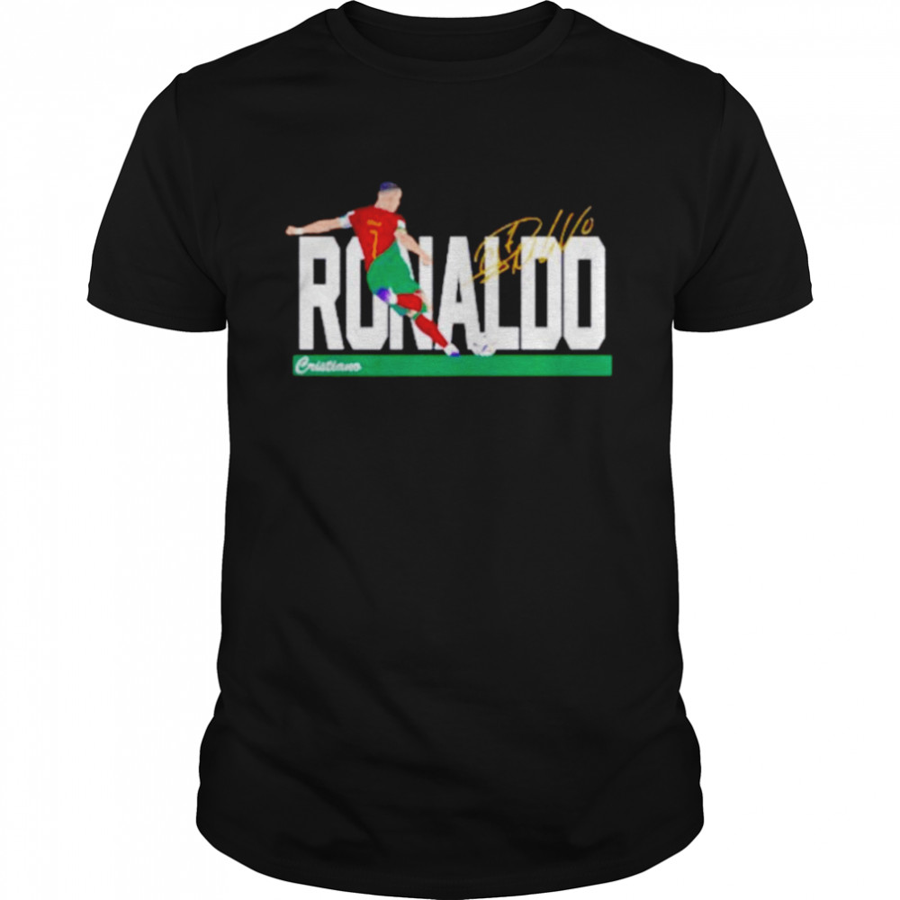 cristiano Ronaldo Portugal last World Cup shirt