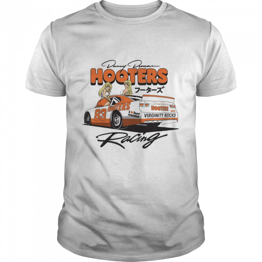 Danny Duncan Hooters racing shirt