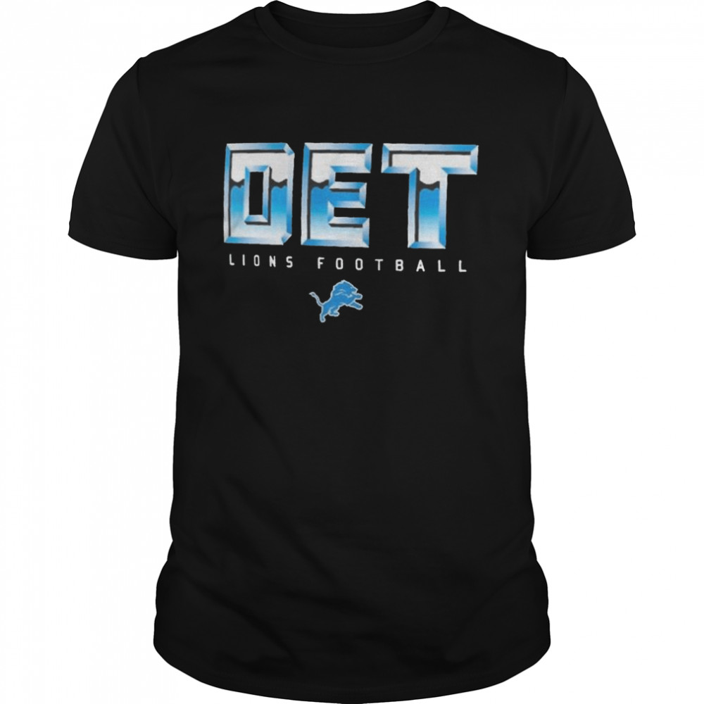 Detroit Lions DET Iconic Hometown Graphic T-Shirt