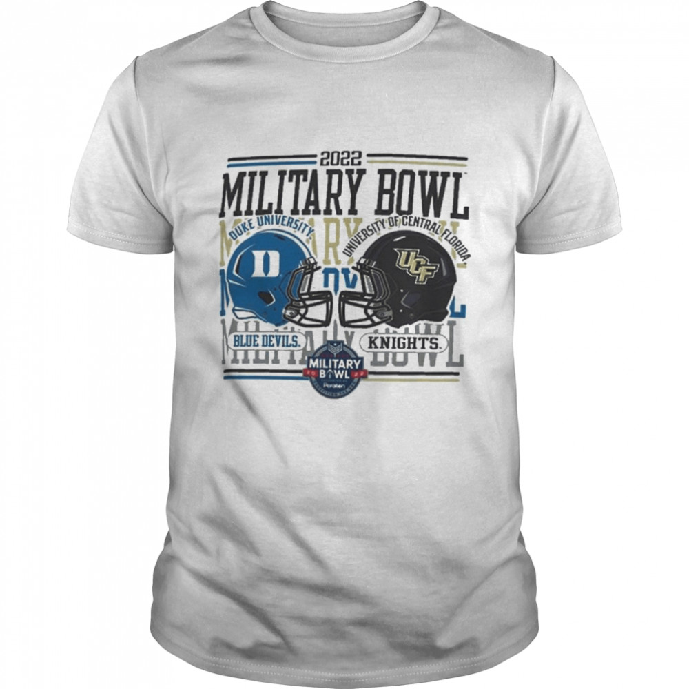 Duke University Vs University Of Central Florida 2022 Military Bowl Shirt