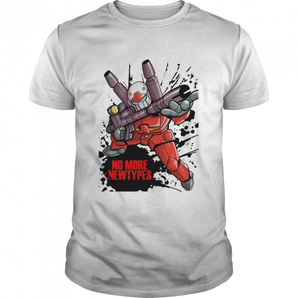 Guncannon No More Newtypes Mobile Suit Gundam shirt