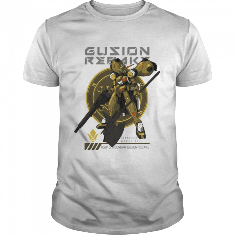 Gusion Rebake Mobile Suit Gundam shirt