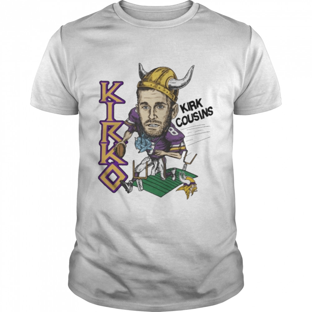 Homage Minnesota vikings kirk cousins T-shirt