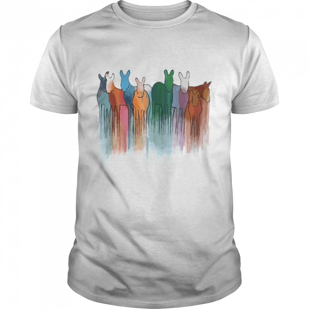 Horse Watercolor shirt