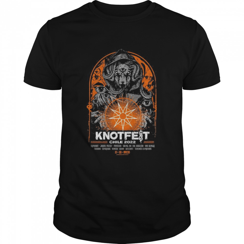 Knotfest chile 2022 shirt