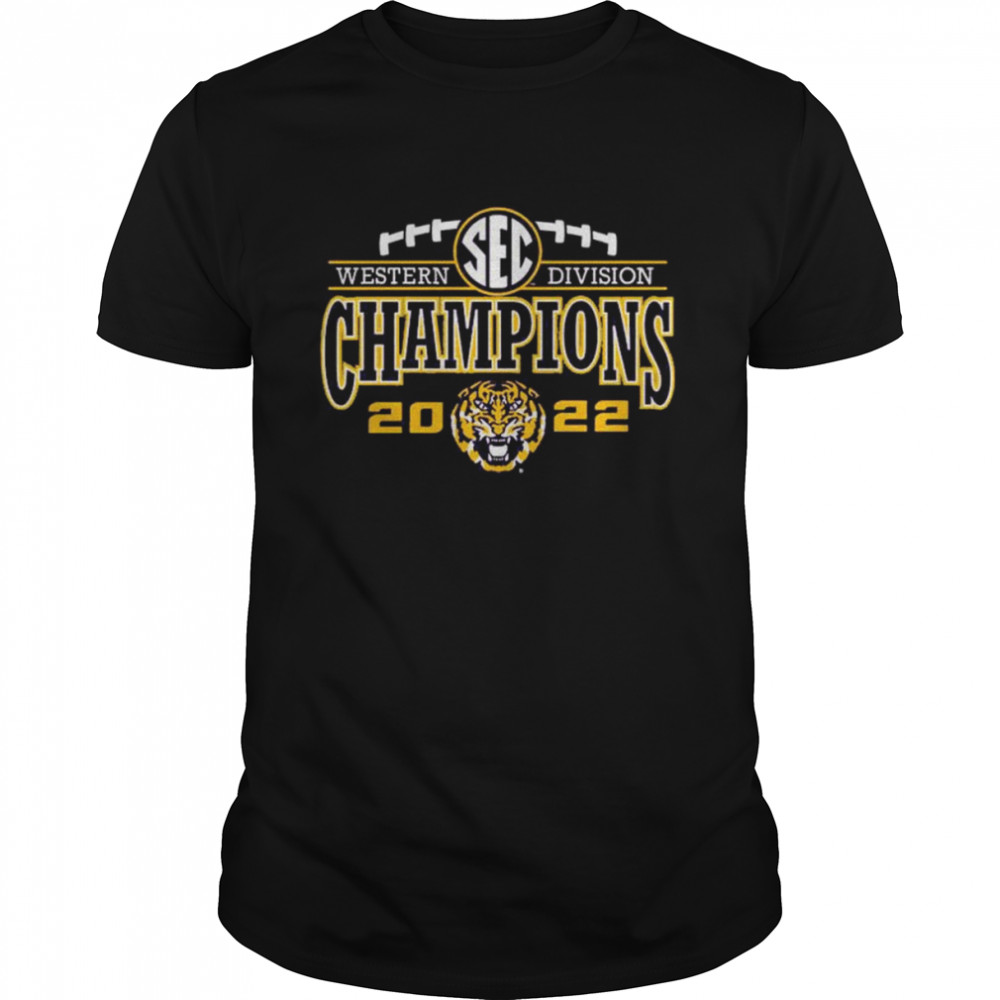 LSU Tigers 2022 SEC Western Division Champions shirt