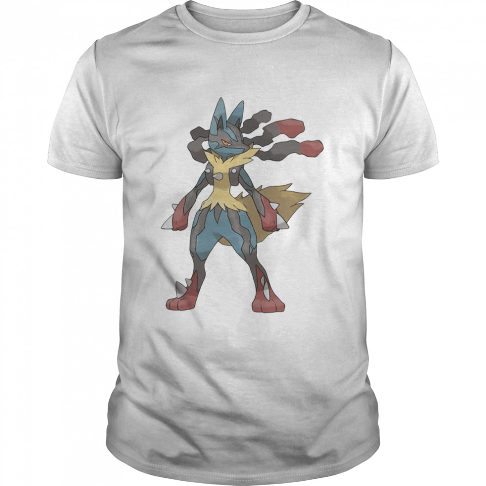 Lucario Pokémon Stats Moves Character shirt