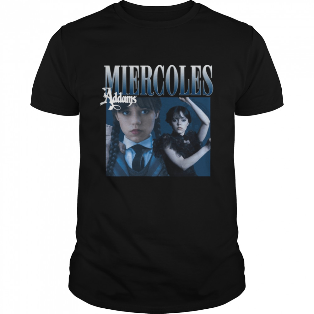 Miercoles Addams Wednesday Addams Retro Homepage shirt