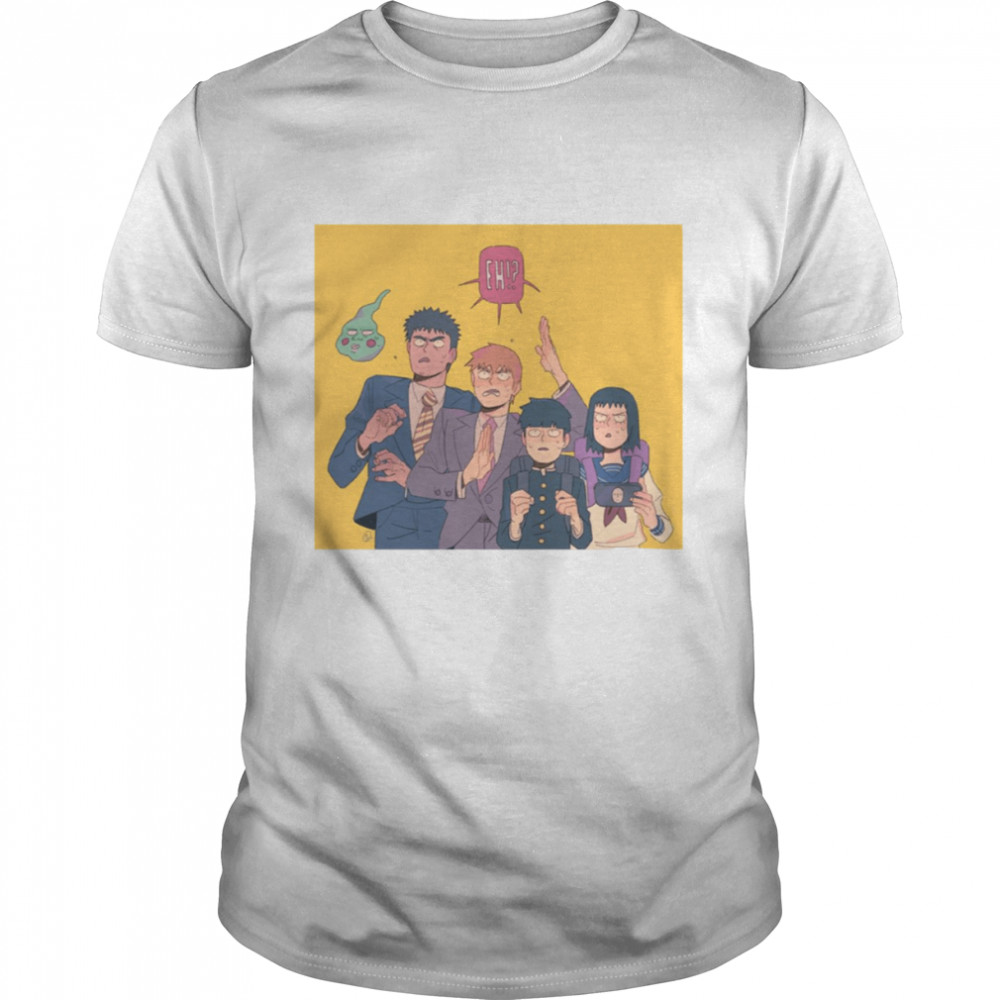 Mob Psycho Squad Funny Design shirt