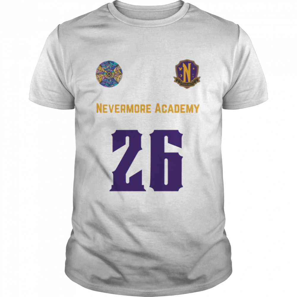 Nevermore Academy 26 Wednesday Netflix Show shirt