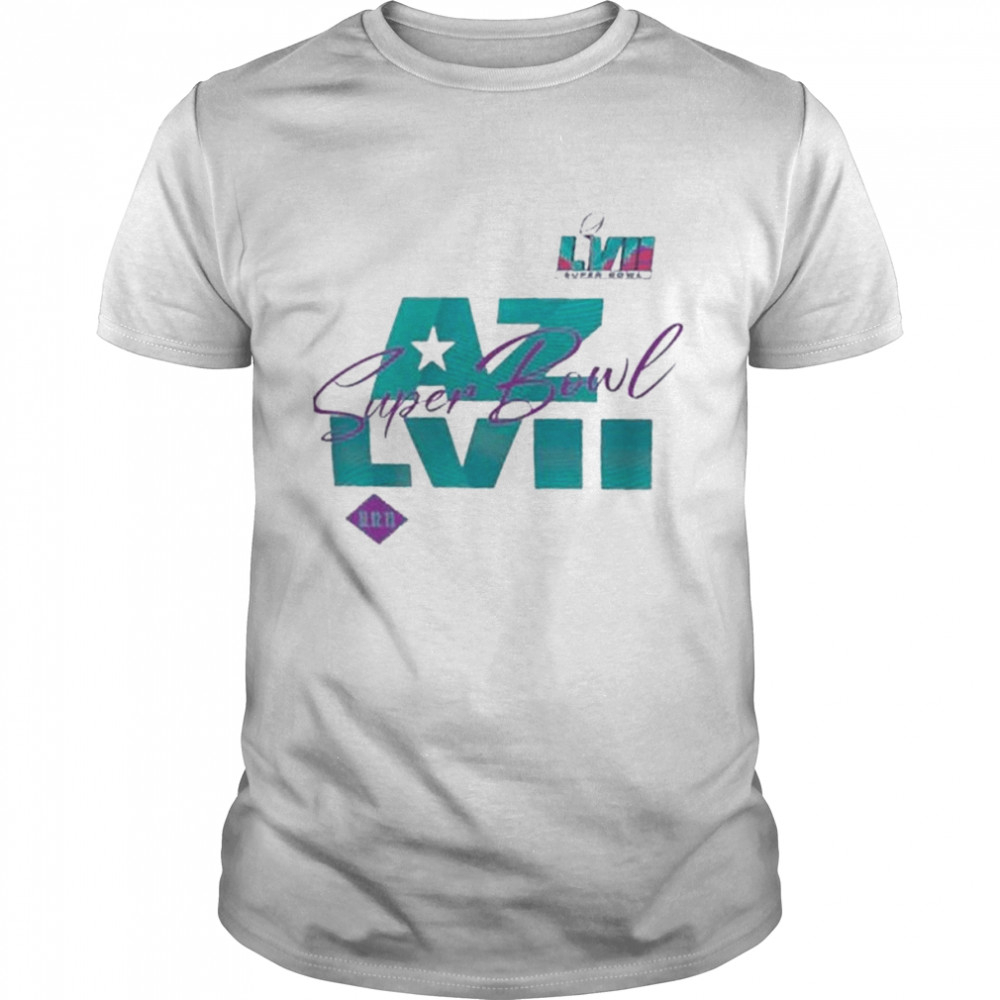 Nike White Super Bowl LVII Tri-Blend Shirt