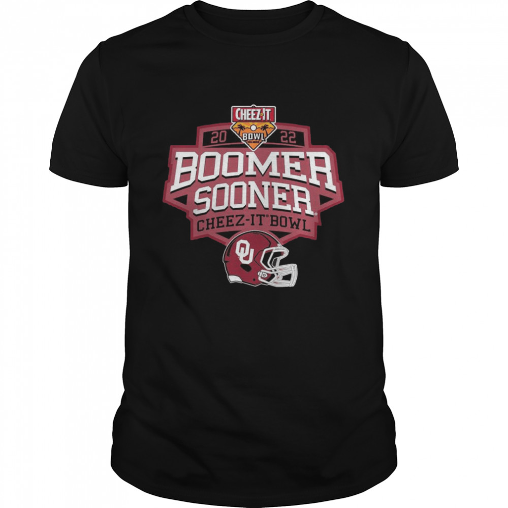 Oklahoma 2022 Cheez-it Bowl Helmet Shirt