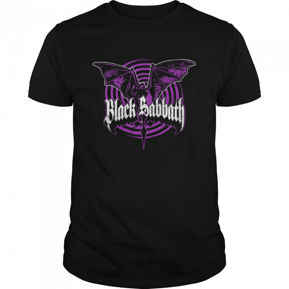 Paranoid Bat Black Sabbath shirt