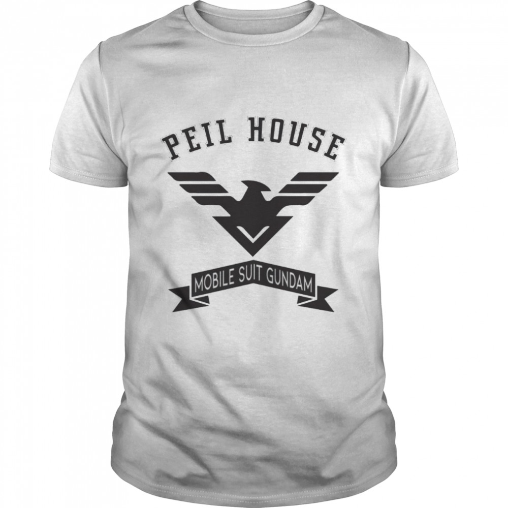 Peil House Asticassia School Of Technology Uniform Emblem Vintage Black shirt