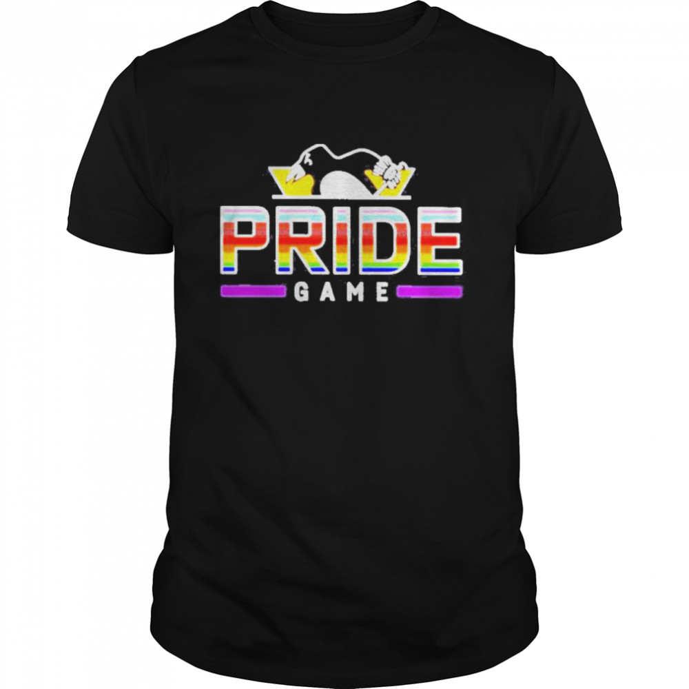 Pride game Pittsburgh penguins t-shirt