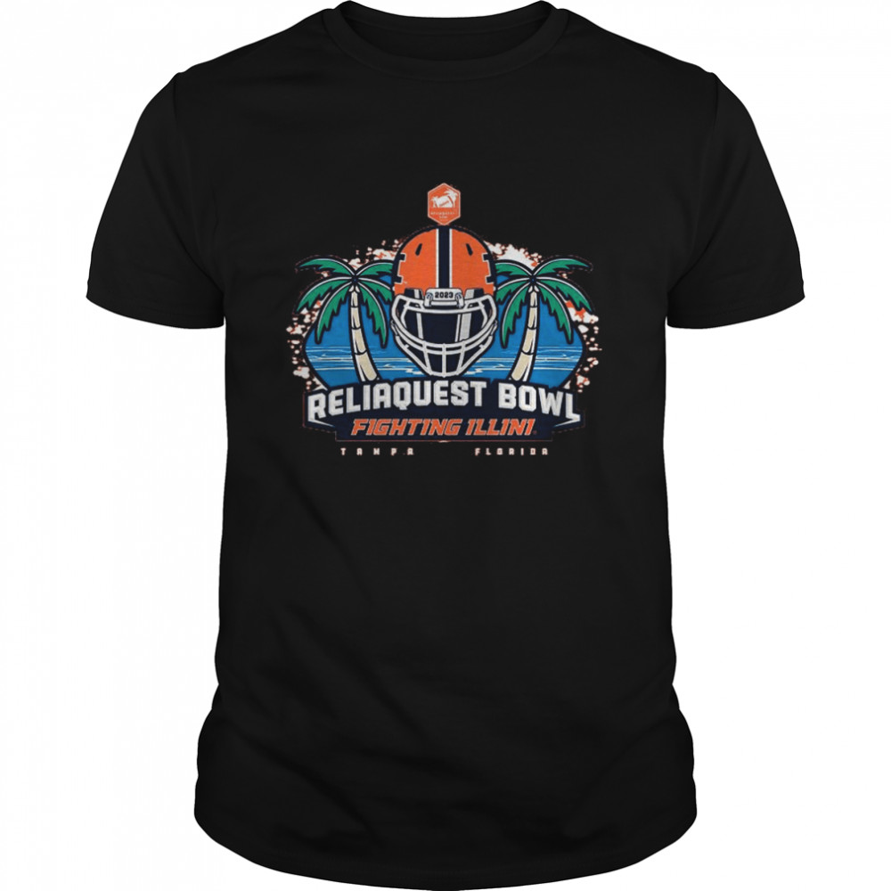 Reliaquest Bowl 2023 Illinois Fighting Illini T-shirt