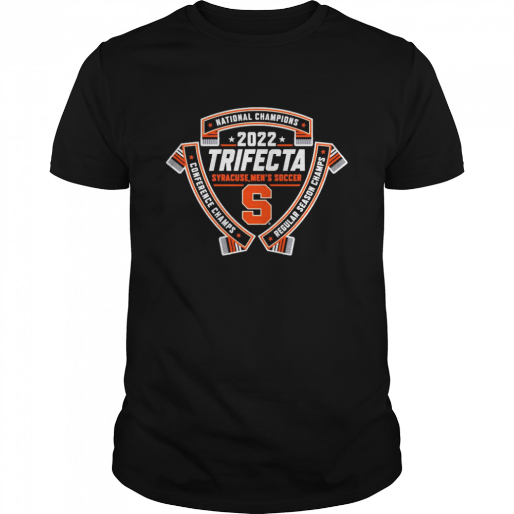 Syracuse Orange 2022 Trifecta Soccer Champions Shirt