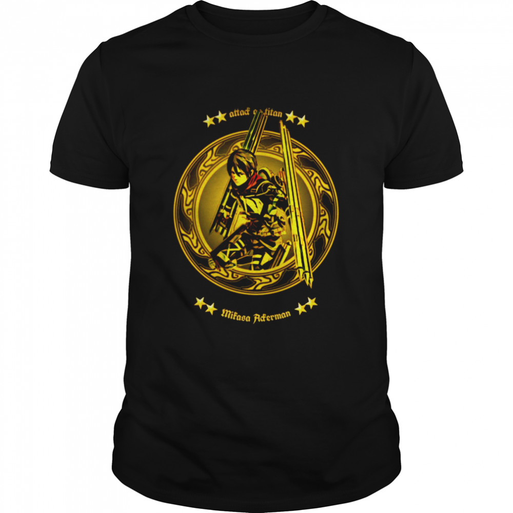 The Cruel World Mikasa Attack On Titan shirt