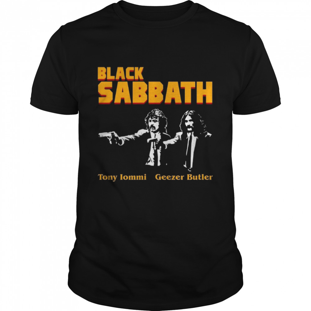 Tony Iommi And Geezer Butler Black Sabbath shirt