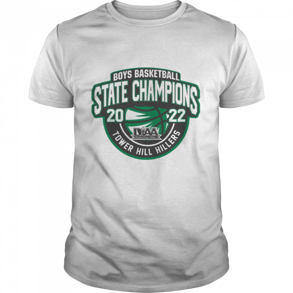 Tower Hill Hillers 2022 DIAA – Boys Basketball State Champions shirt