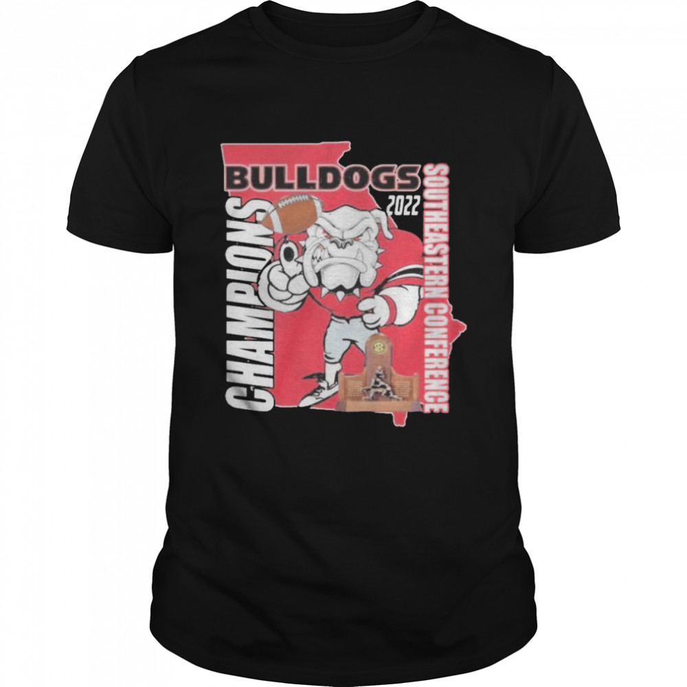 Uga Georgia Bulldogs 2022 Southeastern Conference Champions Shirt