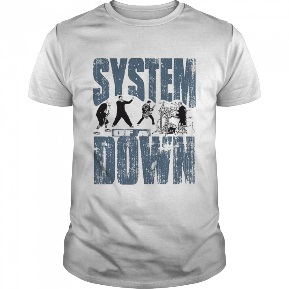 Vintage Design System Of A Down Distressed shirt