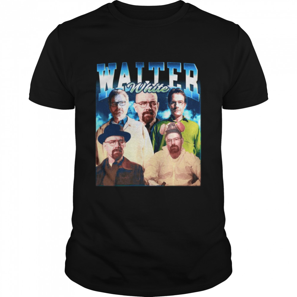 Walter White Vintage 90s Rap Style Breaking Bad shirt