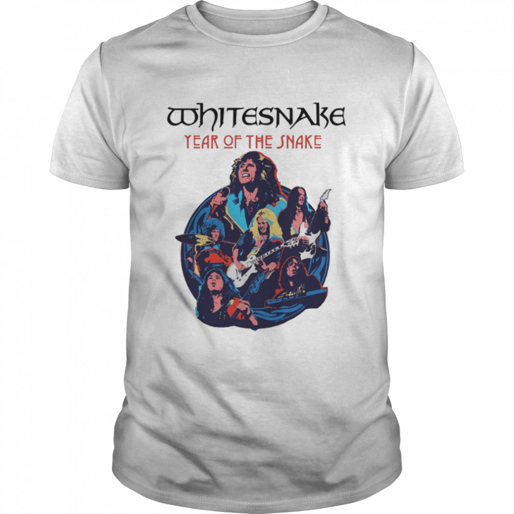 Year Of The Snakes Whitesnake shirt