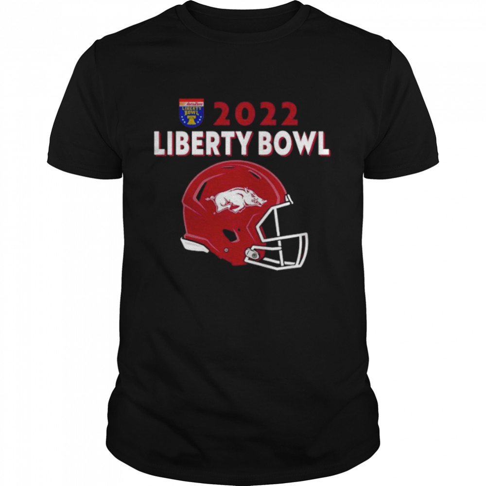 2022 Liberty Bowl Arkansas Helmet Shirt