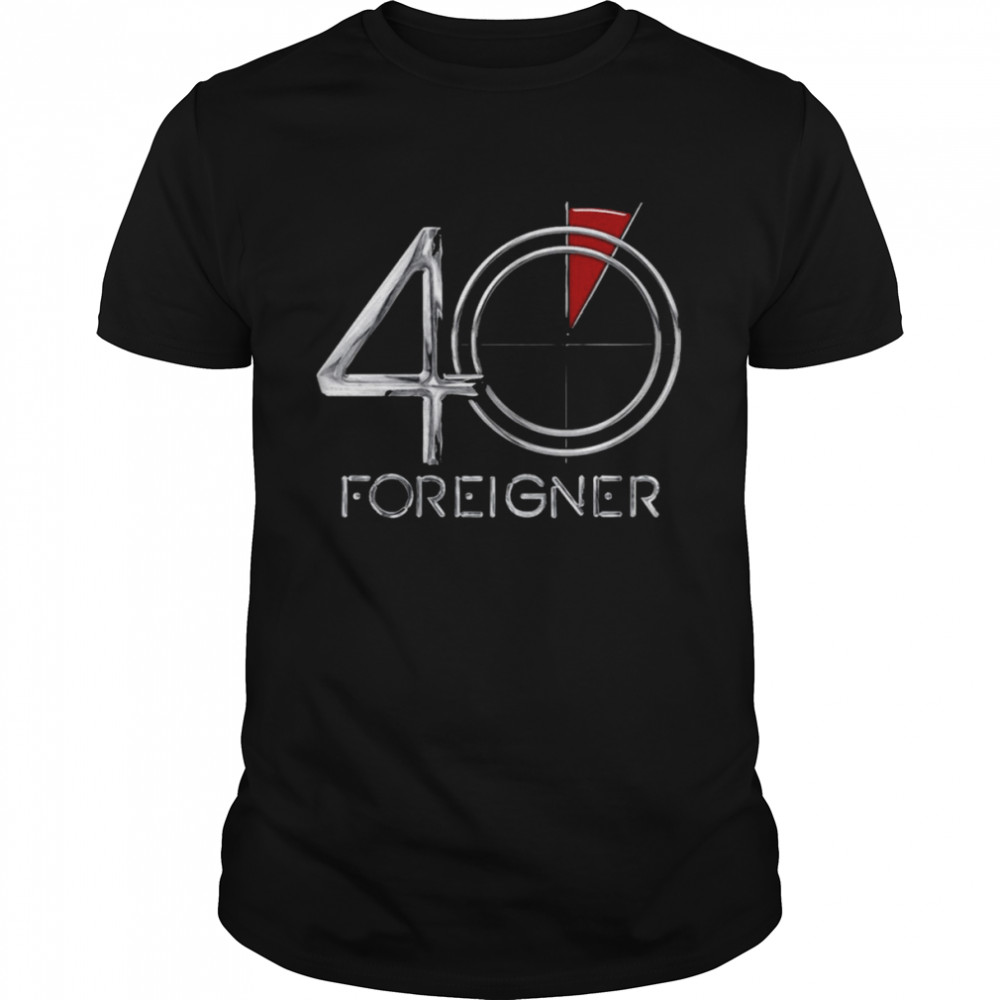 40 Foreigner Band shirt