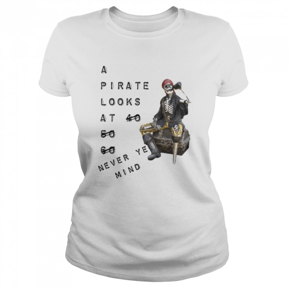A Pirate Looks At 60 Jimmy Buffett shirt Classic Women's T-shirt