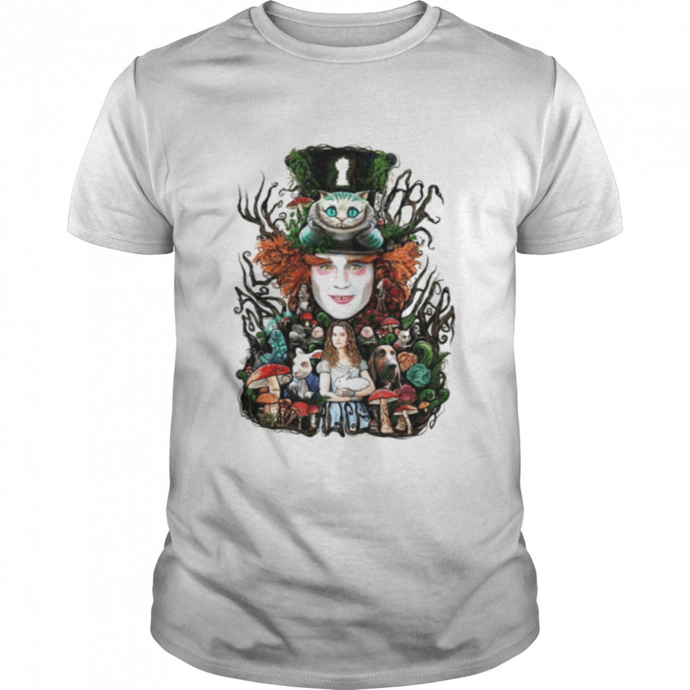 Alice In Wonderland Movie Design shirt