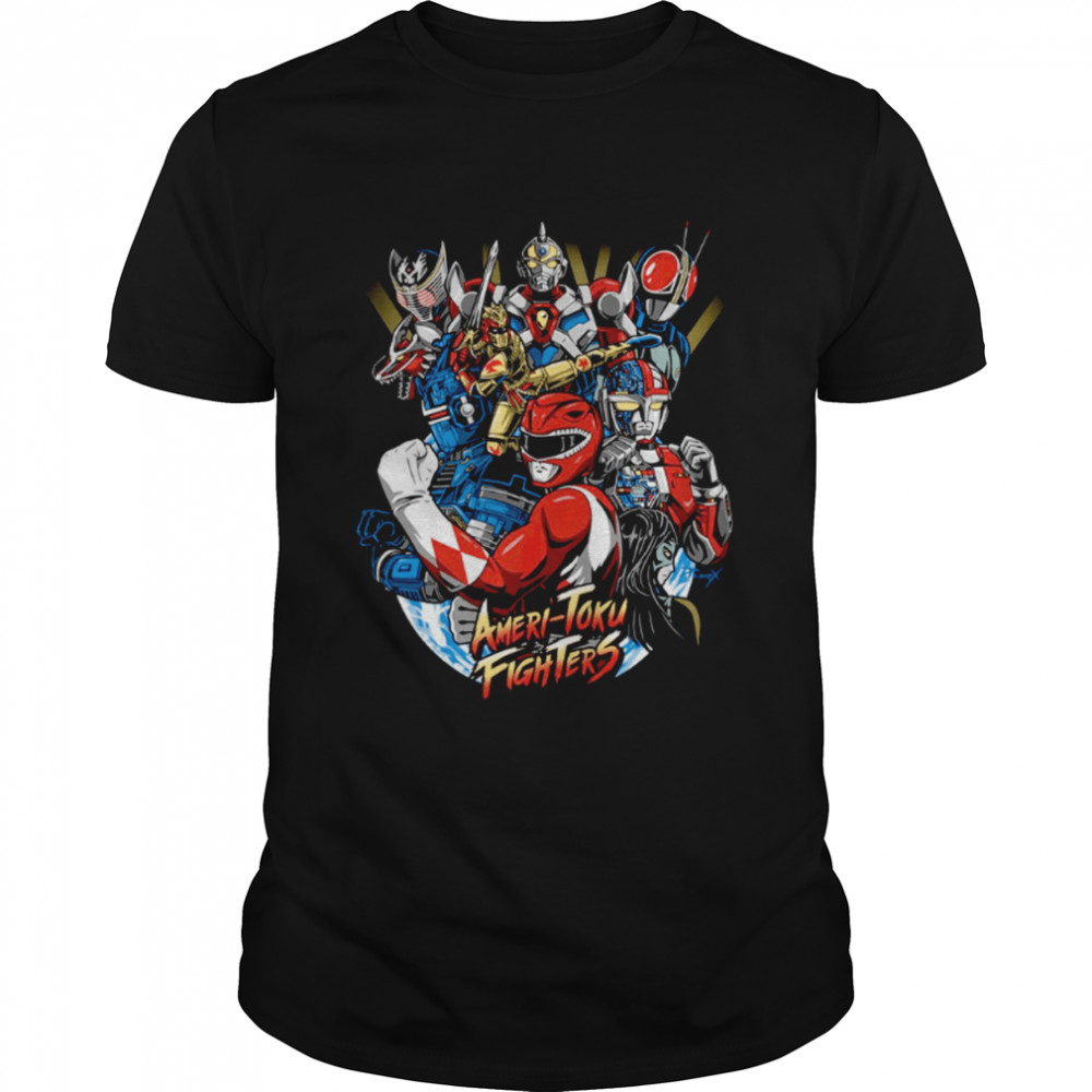 Ameri Toku Fighters Anime shirt