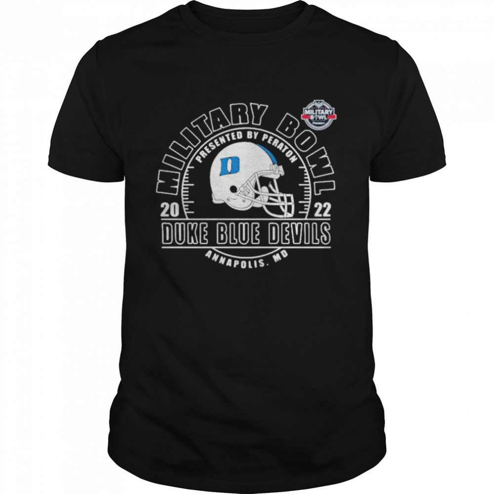 Duke Blue Devils 2022 Military Bowl T Shirt