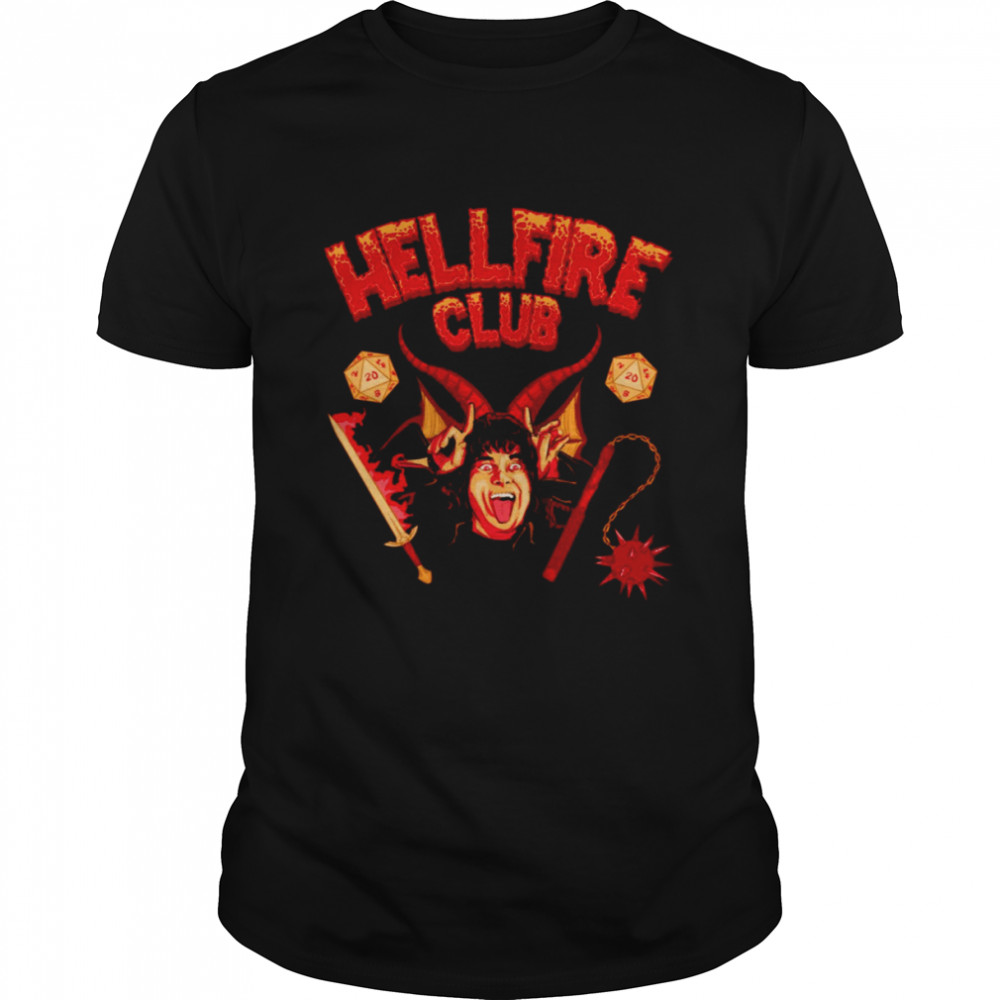 Eddie’s Hellfire Club Stranger Things Parody shirt