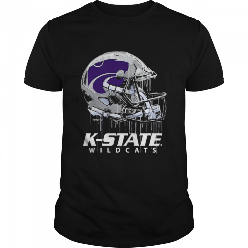 Kansas State Wildcats Vintage Helmet Football Shirt