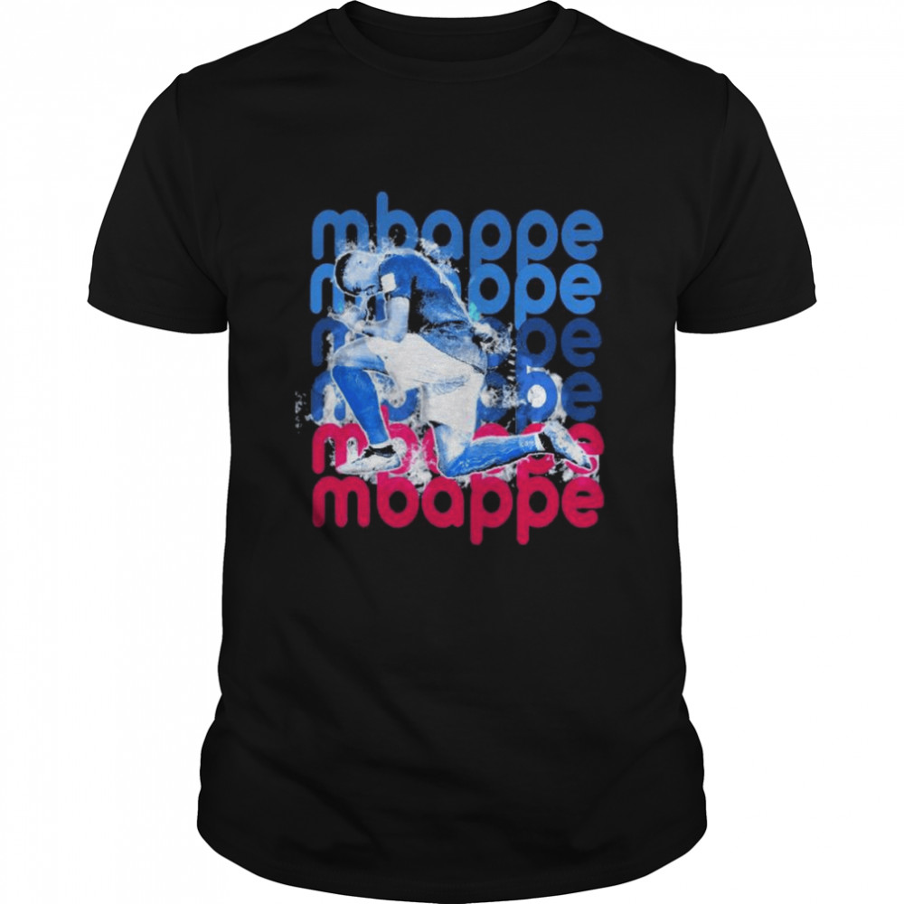 Kylian Mbappe French Football Team Qatar World Cup 2022 Shirt