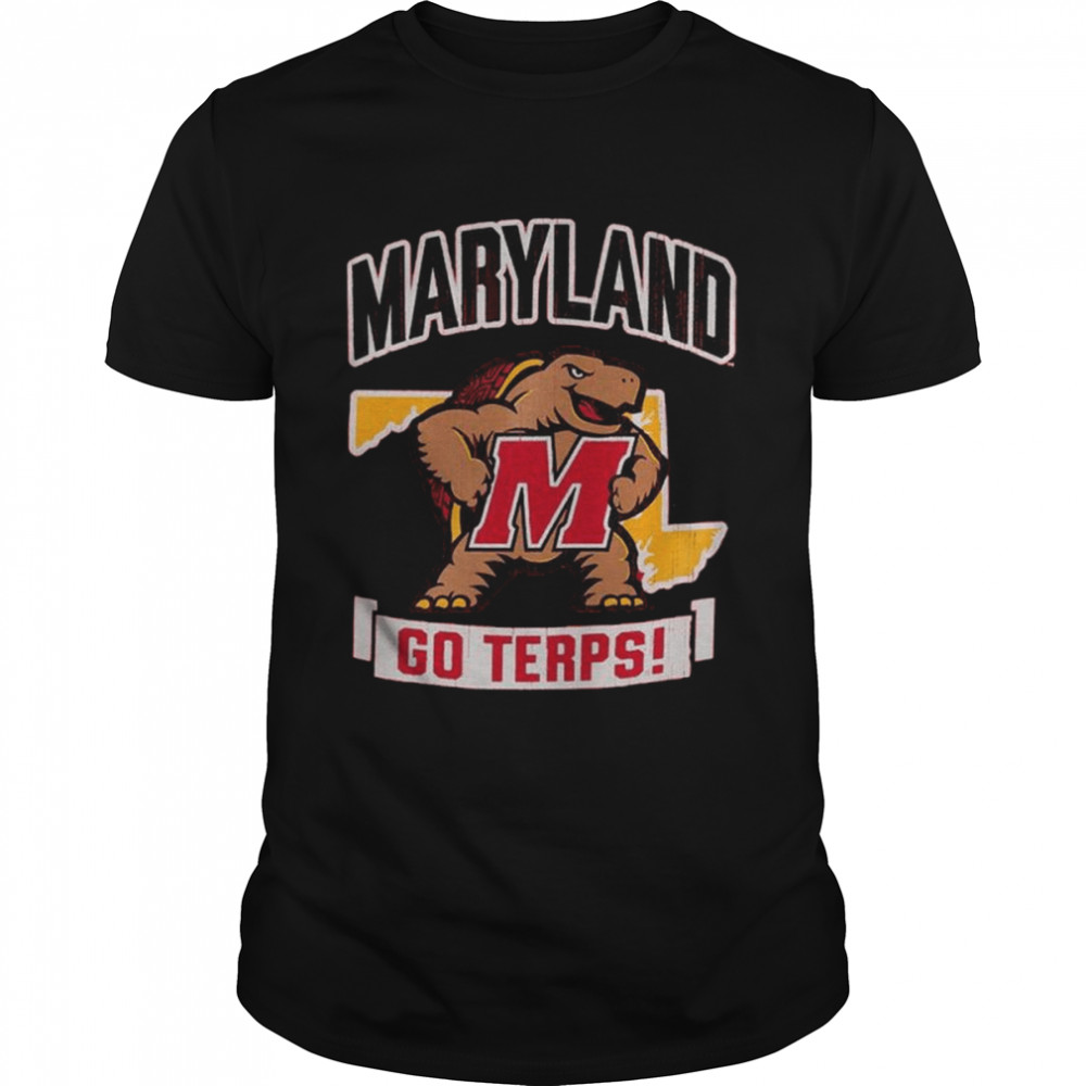 Maryland Terrapins Strong Mascot Go Terps Shirt