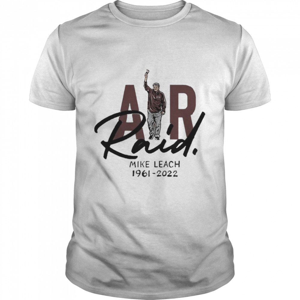 Mike Leach Air Raid 1961-2022 Shirt