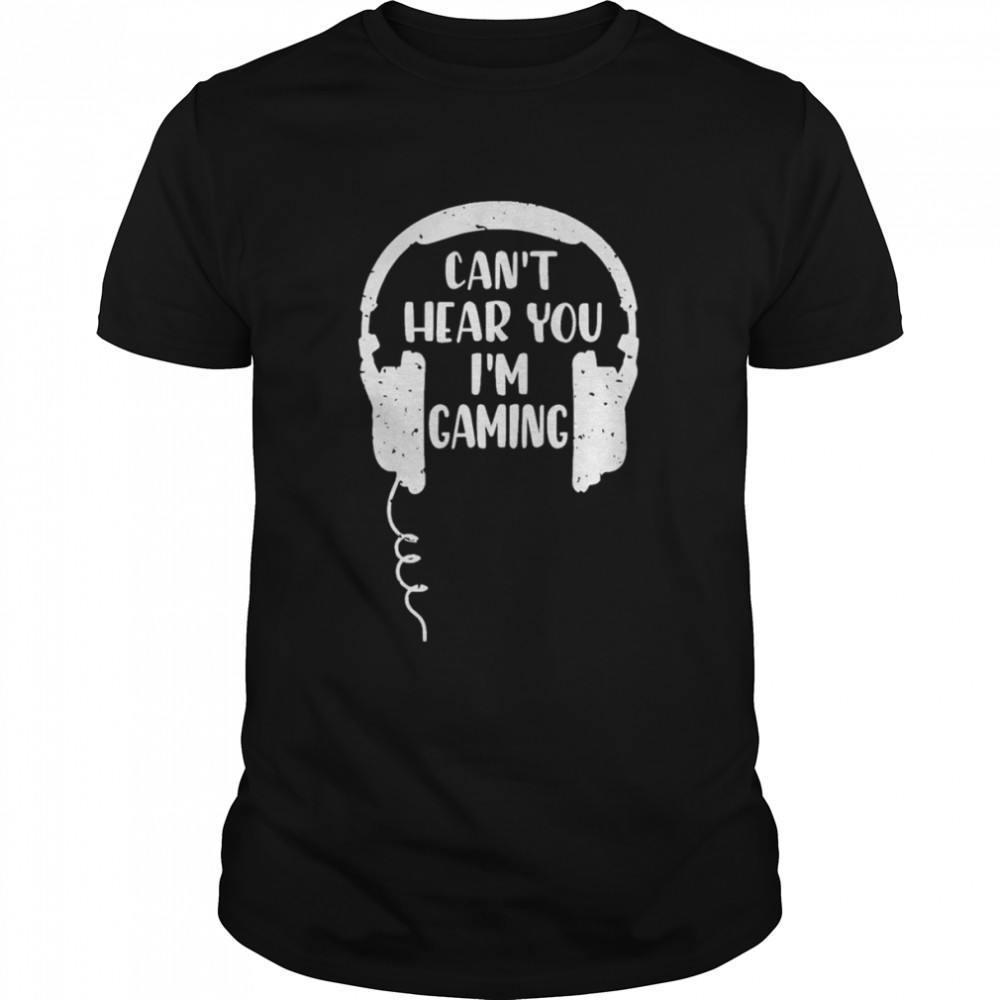 Mike Leach Can’t Hear You I’m Gaming Shirt