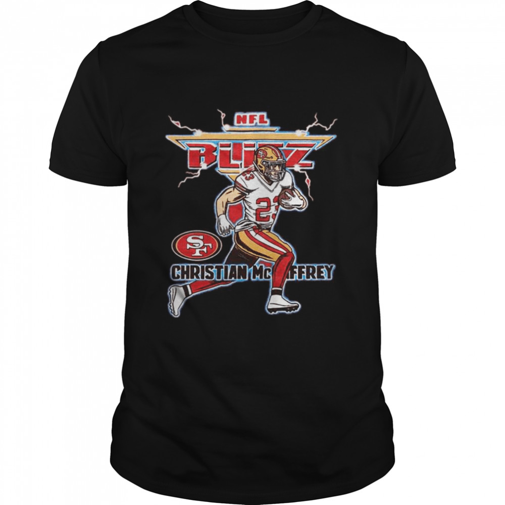 NFL Blitz 49ers Christian McCaffrey shirt